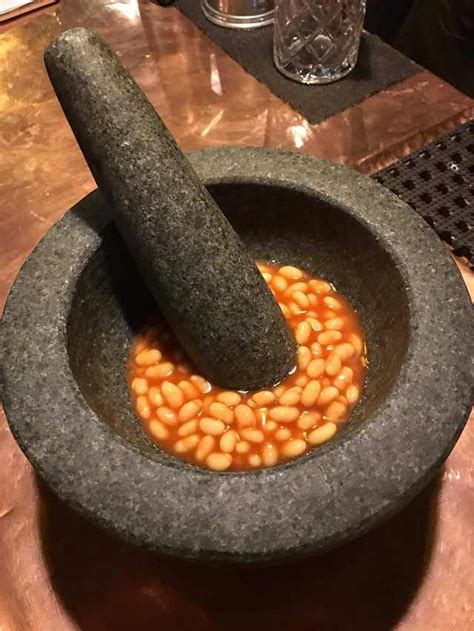 The liquid has usually been seasoned with pork/fatback, and it adds depth to the chili, and thins it out, keeping it flavorful, unlike adding water, which just dilutes it, without adding anything. This is how you properly mash beans | Cursed images ...