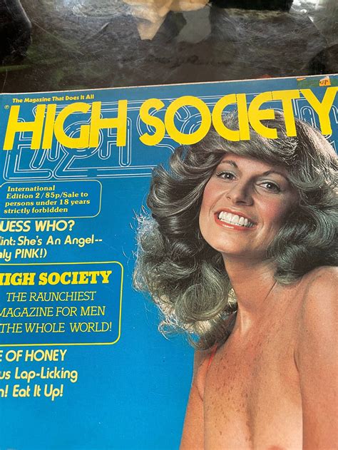 Vintage High Society Glamour Magazine Issue Rare Etsy