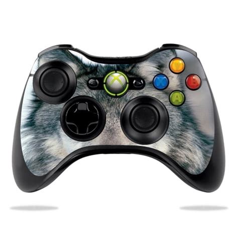 Skin Decal Wrap For Microsoft Xbox 360 Controller Wolf