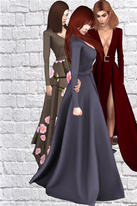 The 58 Best Sims 4 Party Gowns And Dresses I Use Images On Pinterest
