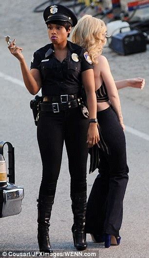 Iggy Azalea And Jennifer Hudson Play Cops And Robbers In New Music Video Daily Mail Online