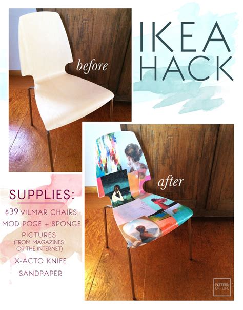 Ikea Chair Hack Furniture Makeover Diy Diy Furniture Restoration