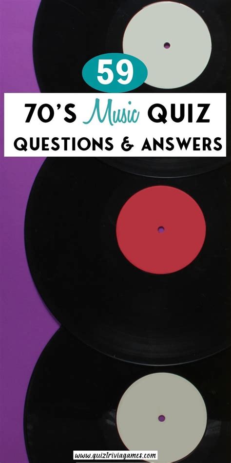 Three Records With The Words70ss Music Quiz Questions And Answers