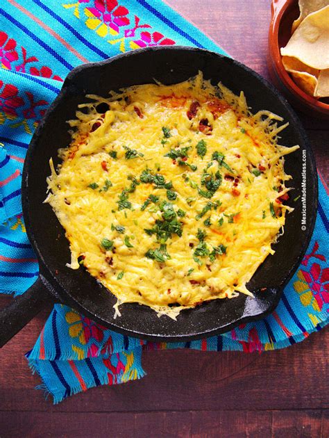 Easy Mexican Chorizo Cheese Dip Recipe Mexican Made Meatless™
