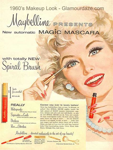 History Of 1960s Makeup Glamourdaze