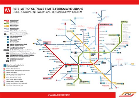 Italy Subway Map Travelsfinderscom