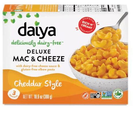Daiya Cheezy Mac Deluxe Dairy Free Cheddar Oz Walmart Com