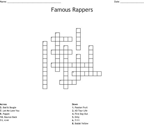 In this section of website we post daily answers and solutions for the eugene sheffer crossword. Rap crossword clue | Houston, in rap slang Crossword Clue ...