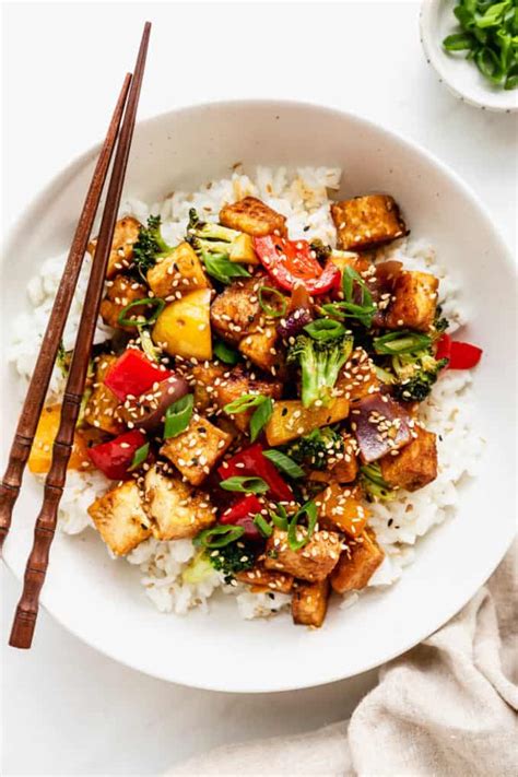 Easy Tofu Stir Fry Ready In 25 Minutes Choosing Chia