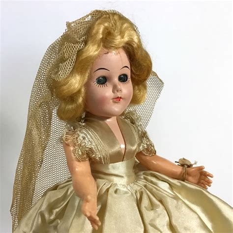 1950s Pma Bride Doll Vintage 11 Blonde Bride Doll Etsy