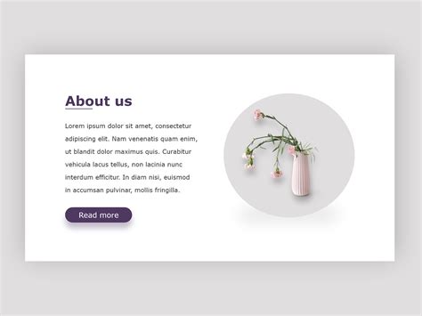 About Section By Linda Yadroudj On Dribbble