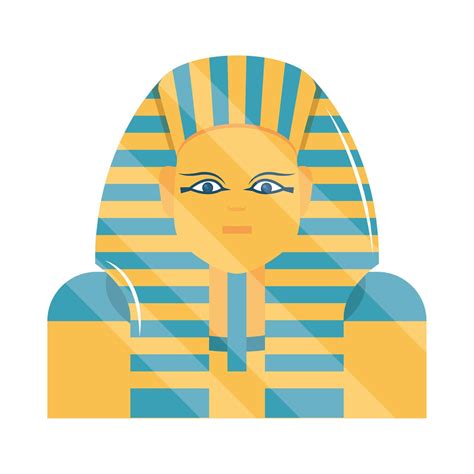 Egypt Sphinx Head 10818609 Vector Art At Vecteezy