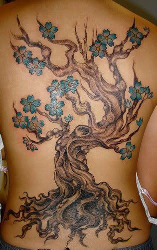 12 Ultra Prettty Tree Tattoos On Back Kirschbaum Tattoos