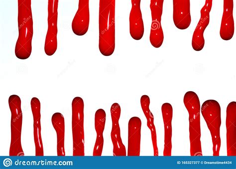 For performing a blood test, we need to collect so yes, blood tests hurt. Red Streaks Of Blood On A White Background Stock Image ...