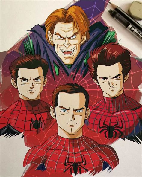 Spider Man De Tom Tobey Y Andrew Son Recreados Como Personajes De