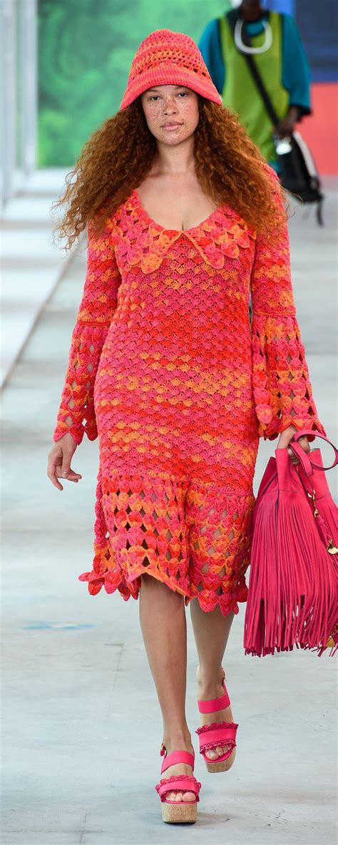Michael Kors Spring Summer 2019 Ready To Wear Knit Fashion Crochet