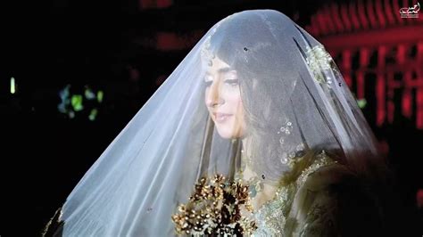 Alishbah Anjum Bridal Entry Engagement Affan Malik YouTube