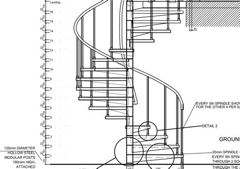 Spiral Staircase Floor Plan