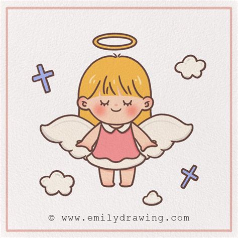 How To Draw An Angel Emily Drawing