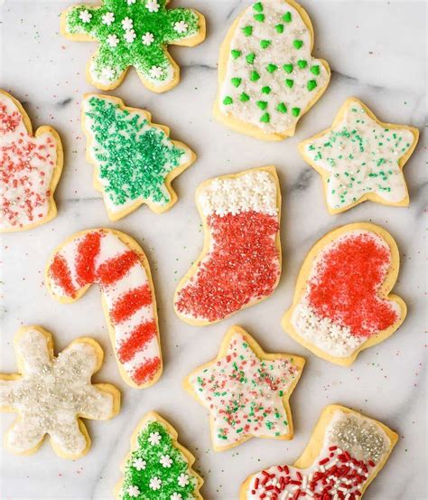 Christmas Cookies Best Cut Out Sugar Cookie Recipe Wellplated Com