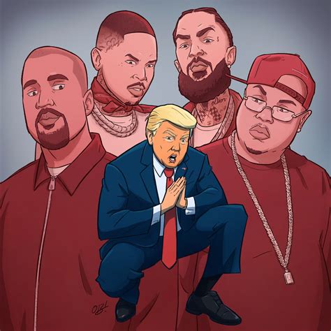 Donald Trump Rap Lyrics Hip Hop Artists Like Ice T Kanye West And Nipsey Hussle Have Been Name