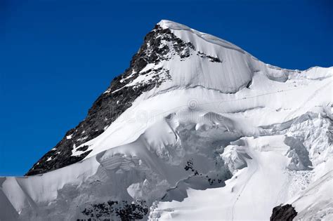 Mountain Peak Jungfraujoch Switzerland Stock Photo Image Of Mount