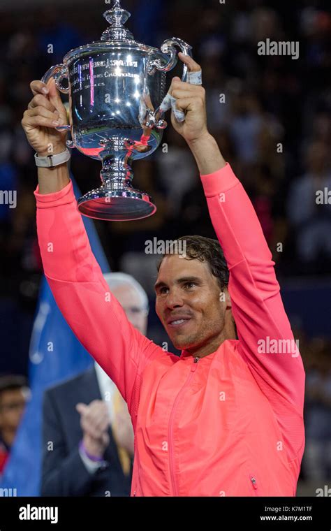 Us Open Tennis Mens Winners Trophy Hi Res Stock Photography And