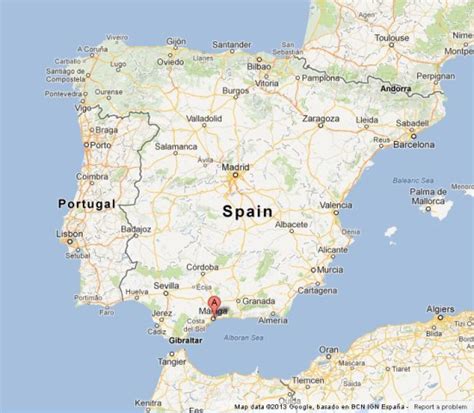 31 Map Of Malaga Spain Maps Database Source