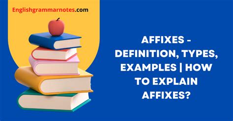 Affixes Definition Types Examples How To Explain Affixes