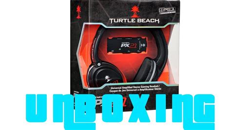 Unboxing Turtle Beach EarForce PX21 YouTube