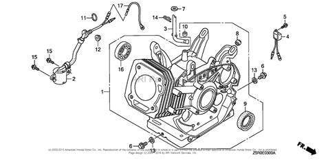 Honda Engines Gx390u1 Qae2 Engine Jpn Vin Gcank 1000001 Parts