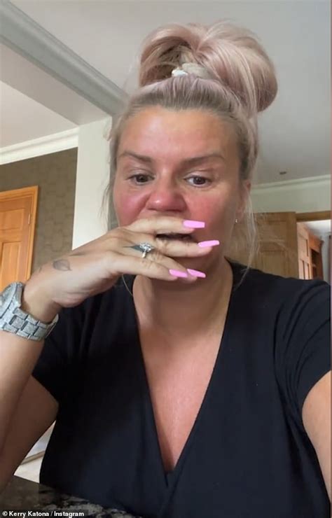 It Hasnt Got Any Better Im So Worried About It Kerry Katona Reveals She Rushed Herself To