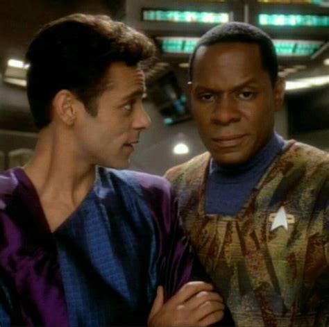 Dr Julian Bashir And Captain Benjamin Sisko Ds9 Series 1993 1999 7 Seasons Star Trek