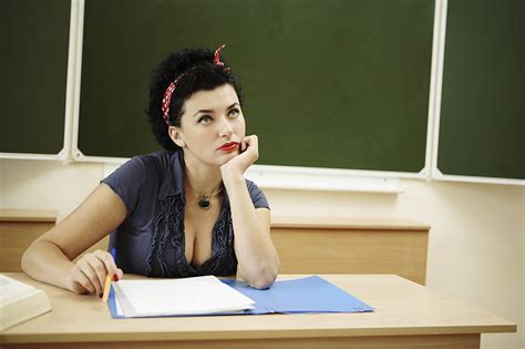 Daydreaming Teacher School Woman Sexy Other Hd Wallpaper Peakpx