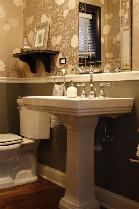Just make sure you have the right chair rail height is 36 inches to save the wall from chair dings, right? chair rail/molding | PROJECT IDEAS | Pinterest | Bath ...