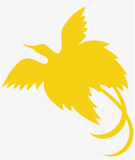 Png Flag Bird Of Paradise Papua New Guinea Flag Symbol Free