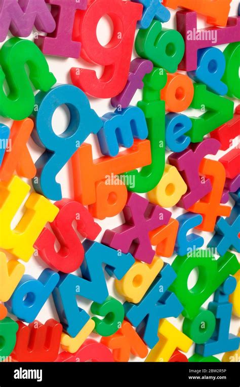 Magnetic Fridge Letters High Resolution Stock Photography And Images