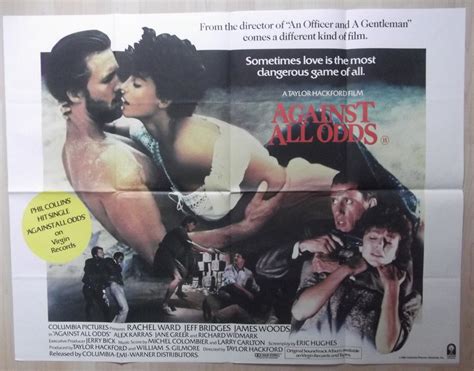 Sorry, the video player failed to load. Against All Odds 1984 Vintage Movie Poster - UK Quad