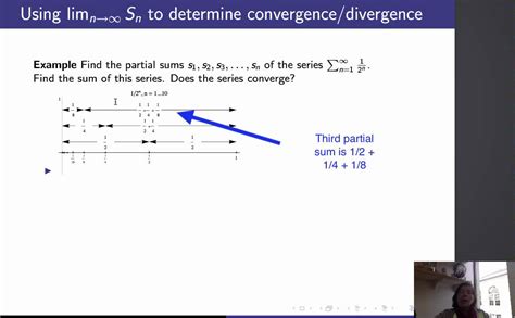 Calculus II, Lecture 21, V2 Series Definition of Convergence - YouTube