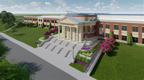Construction Begins For The New 365000 Sf Lancaster High School And