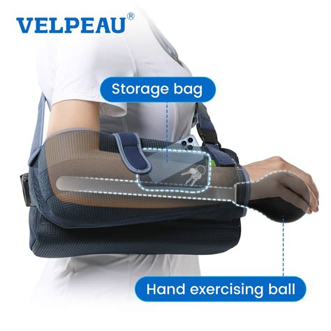Velpeau Arm Sling Shoulder Brace For Men And Women Immobilizer For