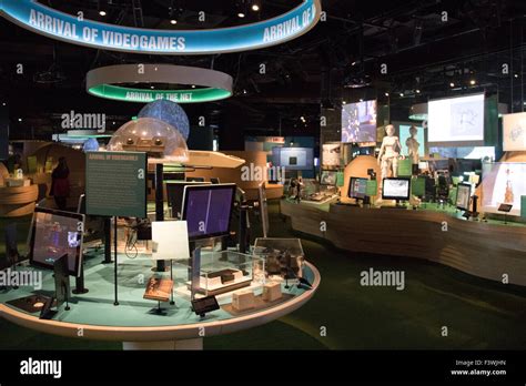 Exhibits Inside The Australian Centre For The Moving Image Acmi At