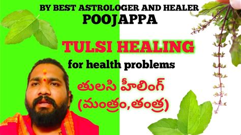 Tulsi Healingతులసి హీలింగ్for Health Problems By Healer Poojappa