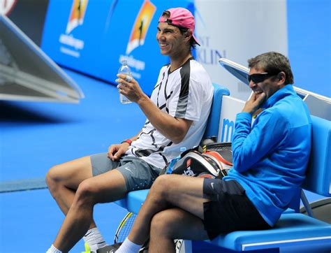 Fotos Entrenamiento De Rafael Nadal Al Open De Australia Del Domingo