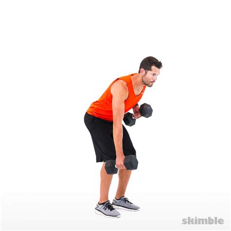 Alternating Bent Over Rows Exercise How To Workout Trainer By Skimble