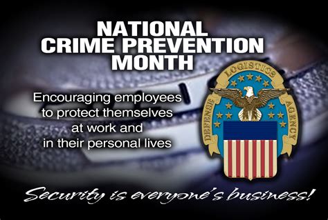 Crime Prevention Month Protect Yourself Defense Logistics Agency