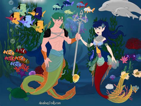 Mermaid Couple By Whirlpool24 On Deviantart