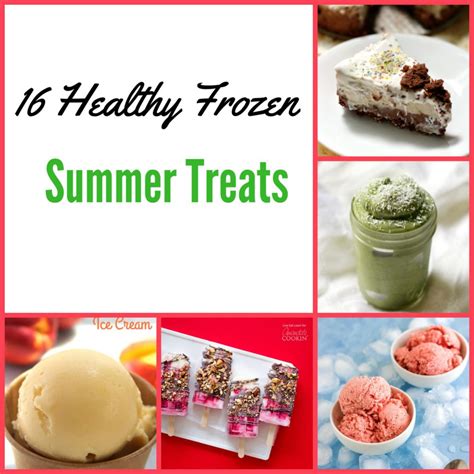 16 yummy healthy frozen treats