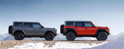 The Ford Bronco Raptor Vs The Standard Bronco Bill Brown Ford