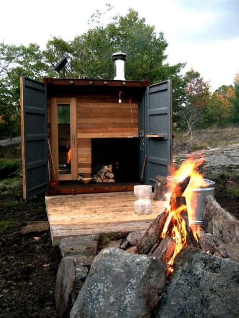 Outbuilding Of The Week Sauna Box By Castor Design Studio Gardenista